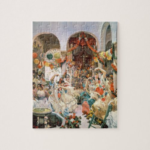 Seville oil on canvas jigsaw puzzle