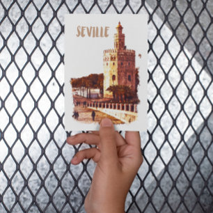 Seville Spain Andalucia Travel Postcard
