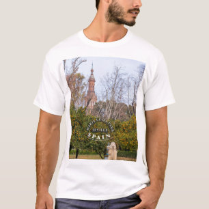 Seville Spain Maria Luisa park T-Shirt