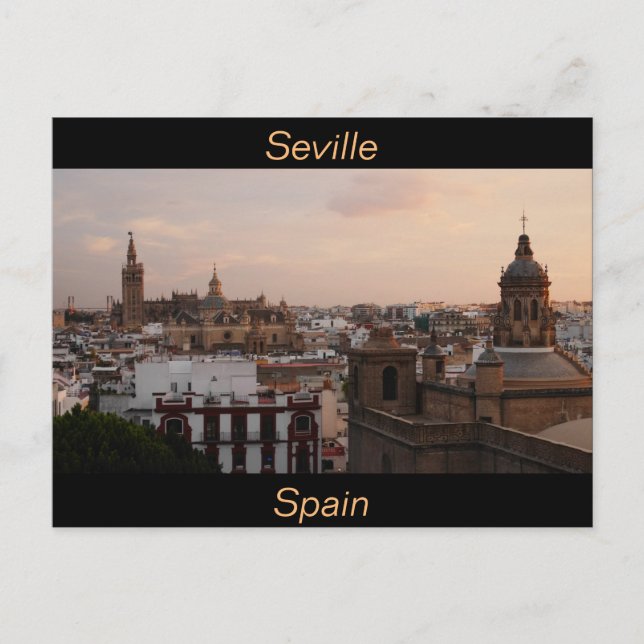 Seville Spain Postcard (Front)