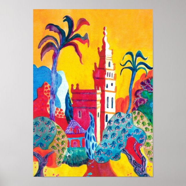 Seville Spain. Poster (Front)