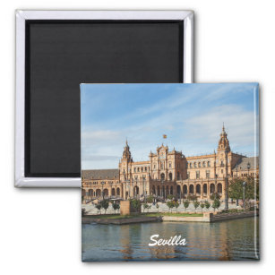 Seville Spain square Magnet