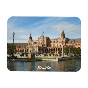 Seville Spain square Magnet