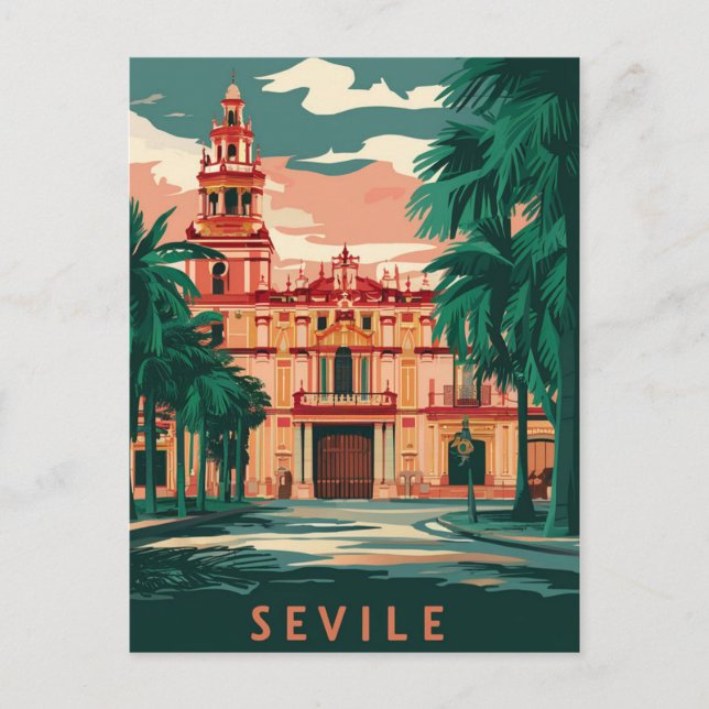 Seville Spain Travel Postcard (Front)