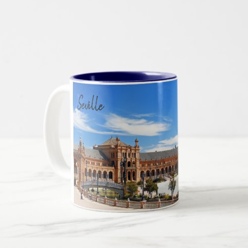 Seville _ The Real Spain Two_Tone Coffee Mug
