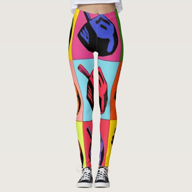 Sevivon Pop Art Leggings (Front)