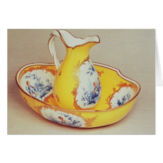 Sevres  Broc Roussel ewer and basin Cards (Front Horizontal)