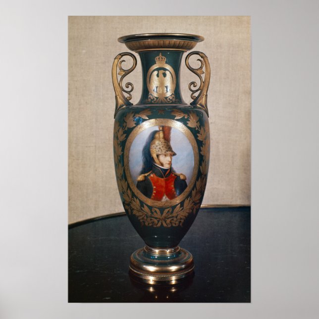 Sevres vase depicting Louis Bonaparte Poster (Front)