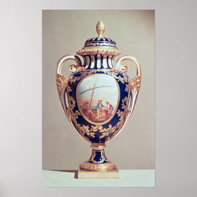Sevres vase, mid 18th century poster (Front)