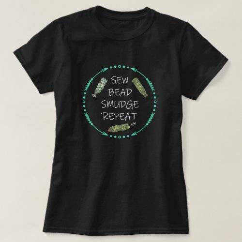 Sew_Bead_Smudge T_Shirt