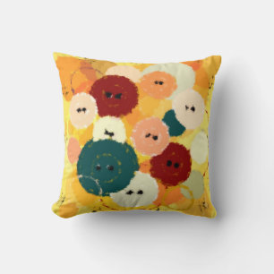 Sew Buttons Pillow MK