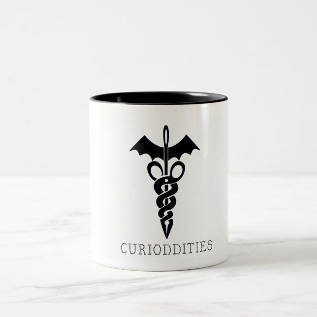 Sew Couture Caduceus Design Mug (Center)