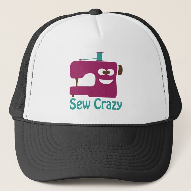 Sew Crazy Trucker Hat (Front)