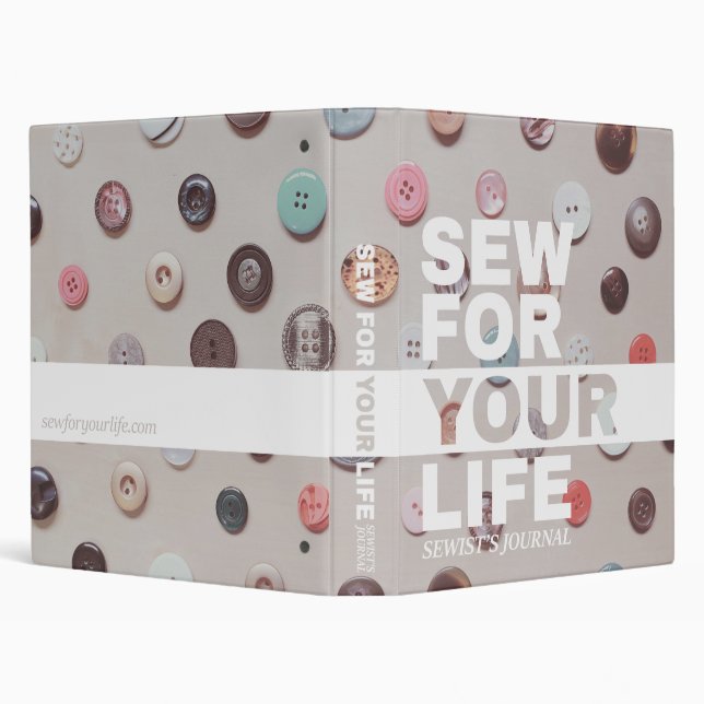 Sew For Your Life Sewist's Journal Binder (Background)
