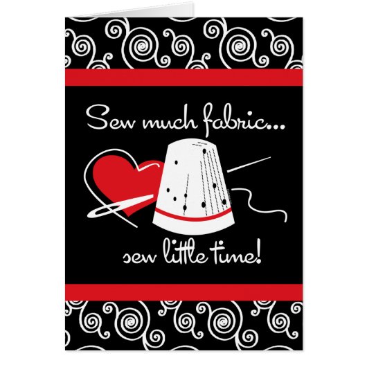 Sew Much Fabric Cards (Front)