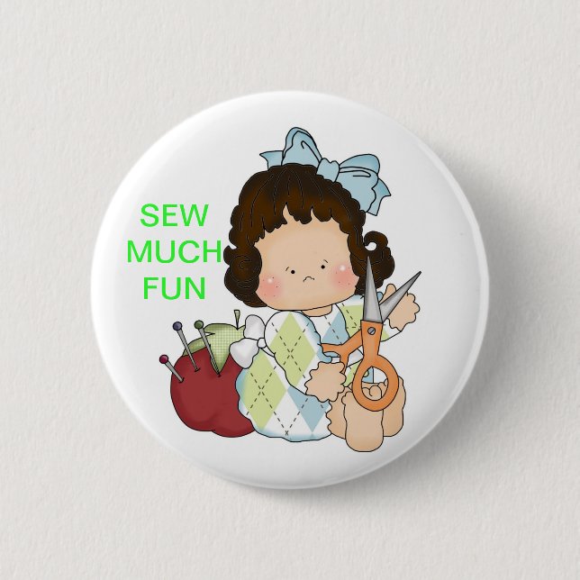 SEW MUCH FUN BUTTON (Front)