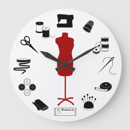 Sew Right Large Clock