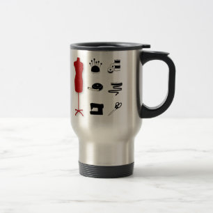 Sew Right Travel/Commuter Mug for Fabric Artists
