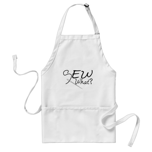 Sew What Adult Apron (Front)