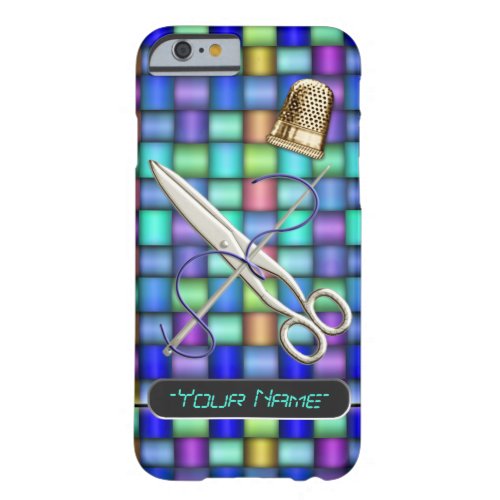 Sew What iP6 Personalized Barely There iPhone 6 Case