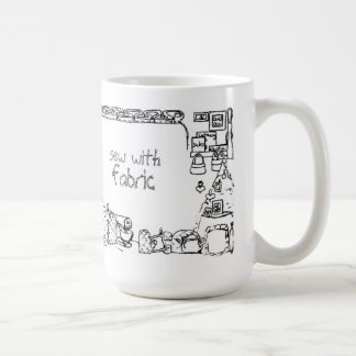 Sew With Fabric Mug