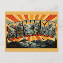 Seward Alaska Fjord Glacier Mountain Art