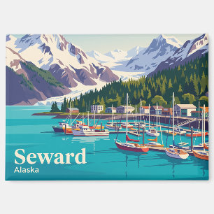 Seward, Alaska USA Magnet