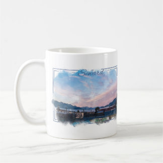 Seward Alaska Watercolor Coffee Mug