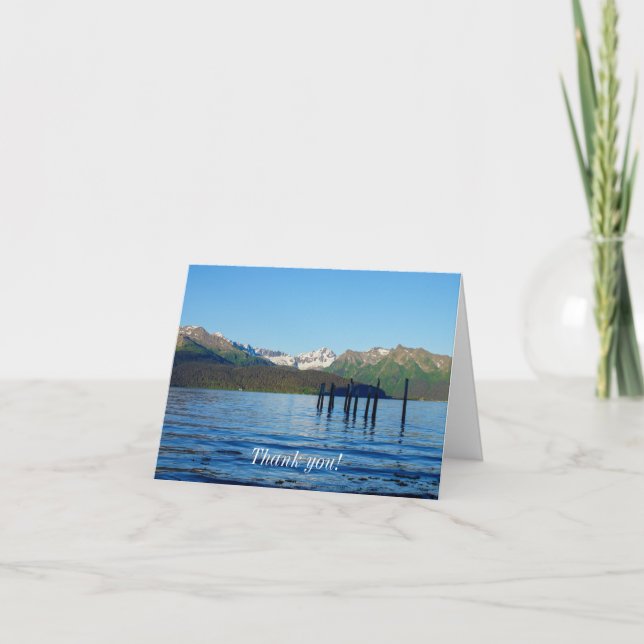 Seward Beauty Letterpress Thank You Card (Front)