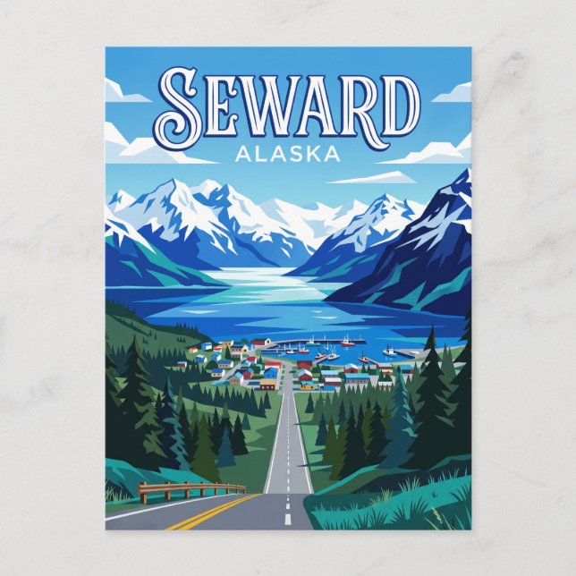 Seward USA Postcard (Front)