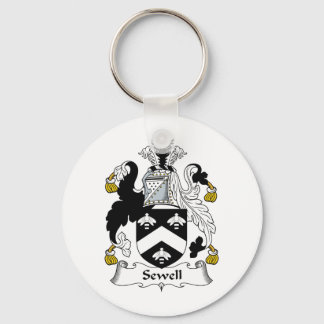 Sewell Family Crest Keychain