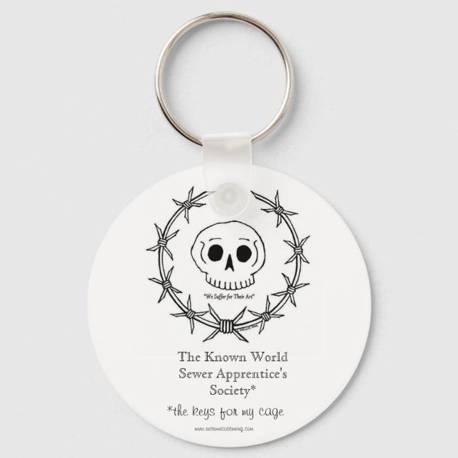 Sewer Apprentice Keyring (Front)