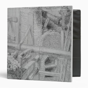 Sewer construction in Bloomsbury, London, 1845 Binder
