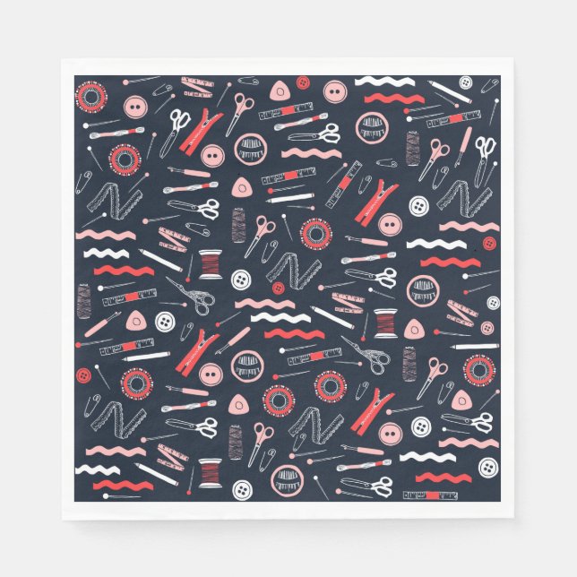 Sewing Accessories Paper Napkins (Front)