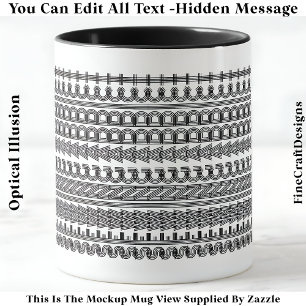 Sewing Addict Hidden Message Funny Novelty 111B Mug