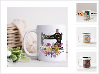 Sewing and Quilting Mugs