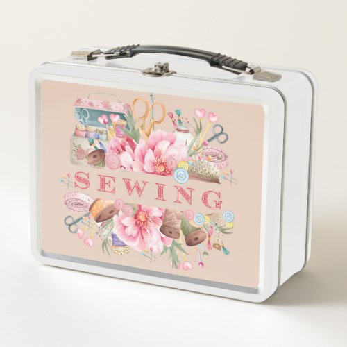 Sewing Box _ storage tin