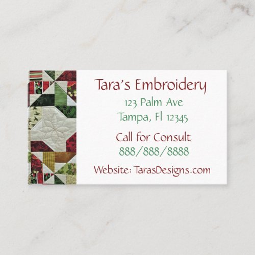Sewing Business Business Cards