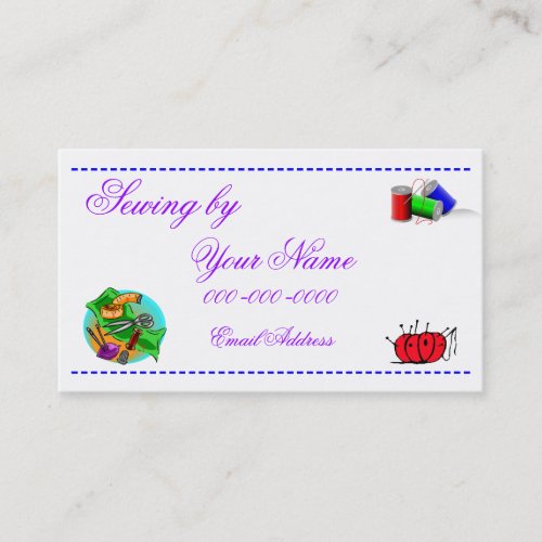Sewing Business Card