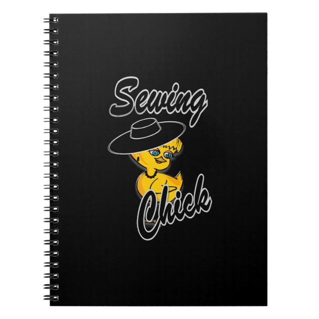 Sewing Chick #4 Notebook (Front)