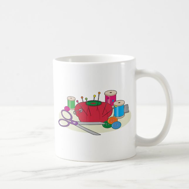 Sewing Coffee Mug (Right)