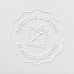 Sewing Craft Handmade with Love Wavy Embosser