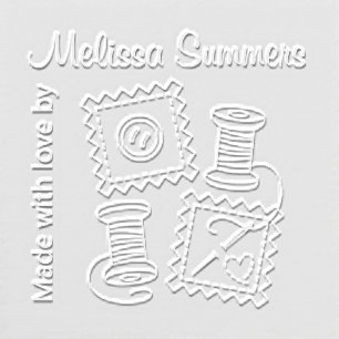 Sewing Craft Made with Love Embosser