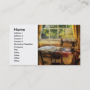 Sewing - Domestic Sewing Machine Business Card