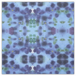 Sewing Fabric in Purple Plum Navy Watercolour