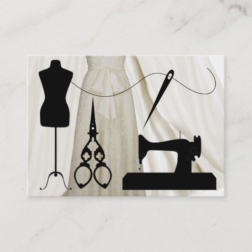 Sewing / Fashion / Seamstress - SRF Business Card Templates