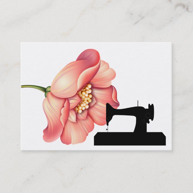 Sewing / Fashion / Seamstress - SRF Business Card (Front)