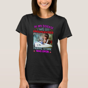 Sewing for Women Fabric Crazy Quilt Lady Craft 3 T-Shirt