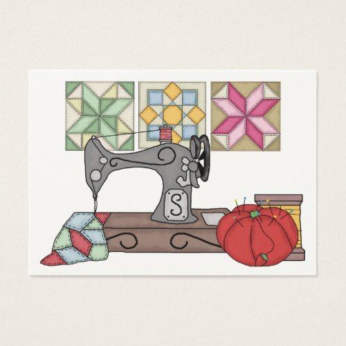Sewing Gift Enclosure  Crafter Card