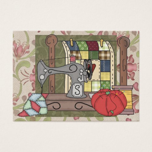 Sewing Gift Enclosure / Seamstress Card Business Cards